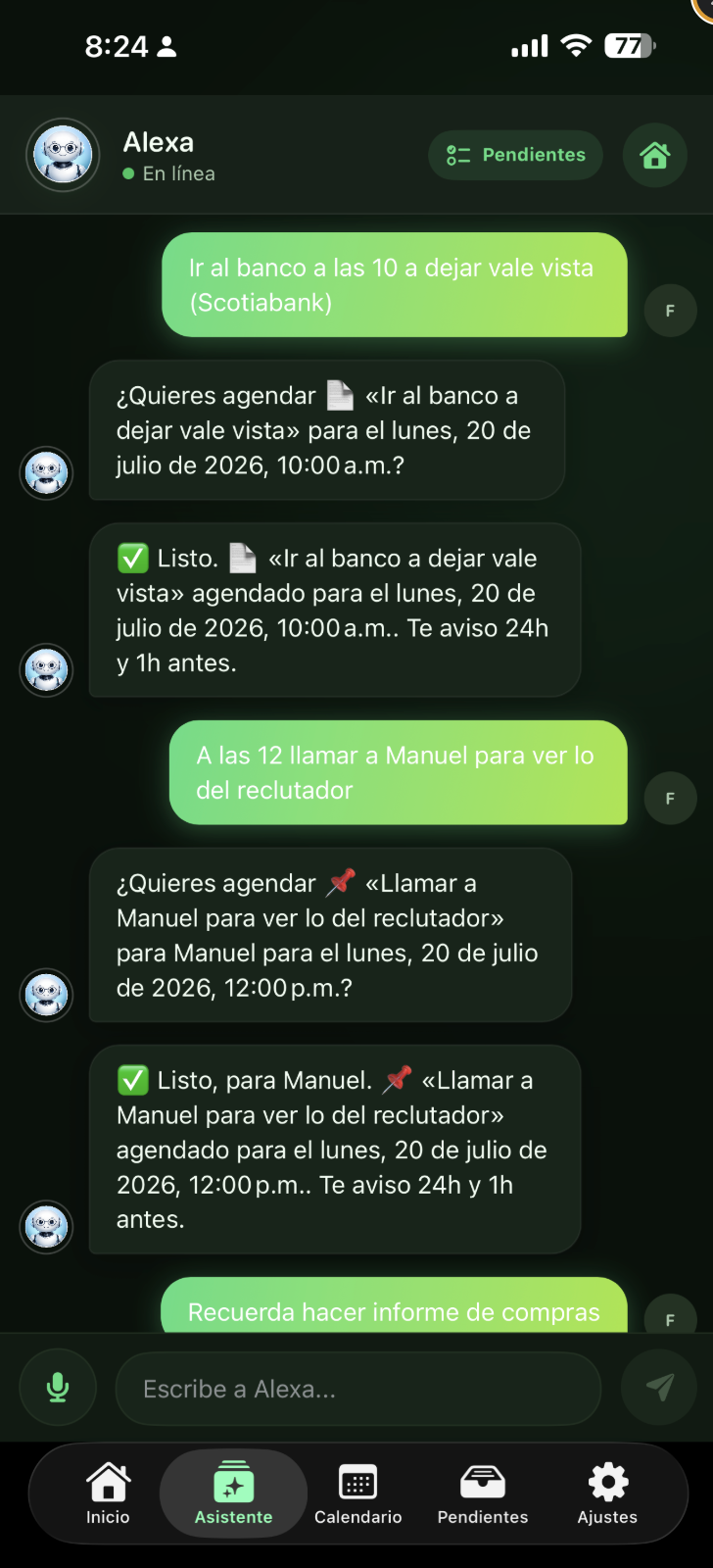 Asistente Alexa de Plan2Do